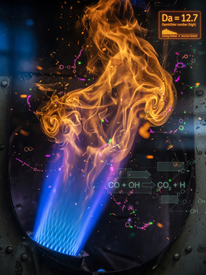 Combustion analysis diagram